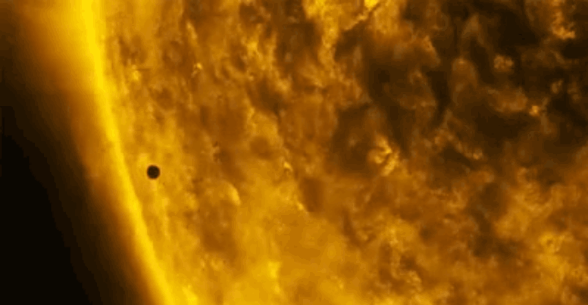 FOTO U Splitu snimljen rijedak fenomen: Prolazak Merkura ispred Sunca